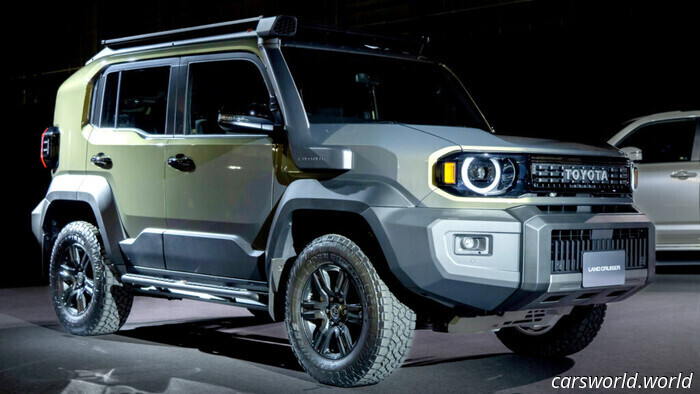 Toyota's Baby Land Cruiser FJ Has a Retro Look That Will Win You Over | Carscoops